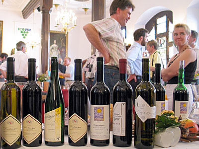 ECOVIN-Weine bei der Präsentation in Freiburg