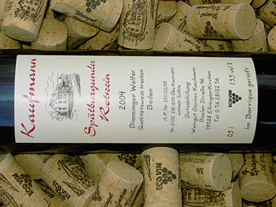 Wein des Monats Januar 2007