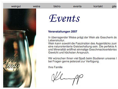 Sensorik-Seminar im Weingut Klumpp