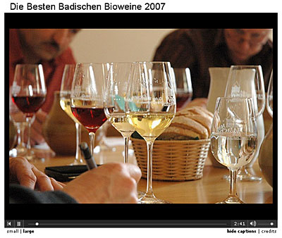 Die besten badischen Bioweine 2007