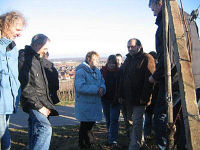 Exkursion nach Wettolsheim, Elsass