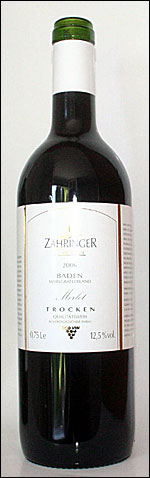 Zähringer Merlot