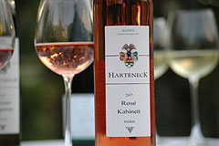 Rosé aus dem Weingut Harteneck