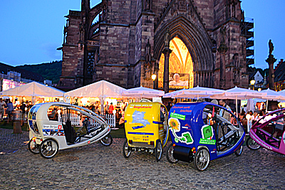 Freiburger Fahrrad-Taxi