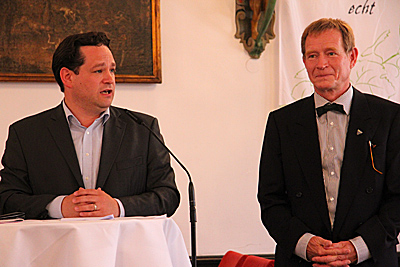 Alexander Bonde und Paulin Köpfer