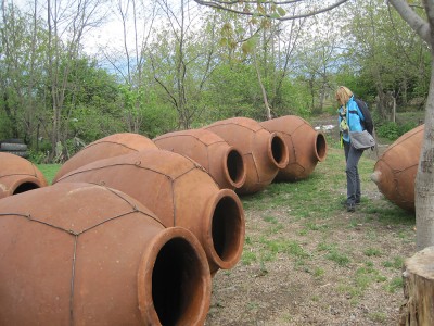 Qvevribuilder in Kachetien
